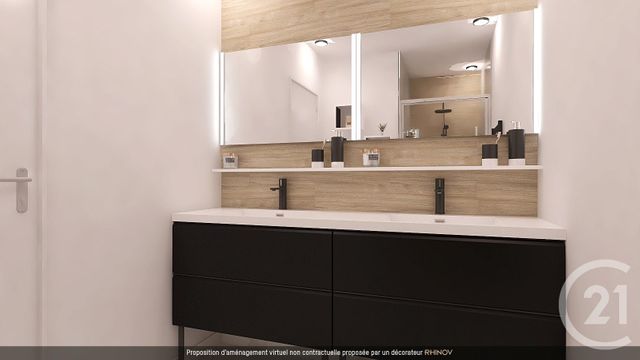 Appartement T3 à vendre - 2 pièces - 57.25 m2 - PARIS - 75015 - ILE-DE-FRANCE - Century 21 Montparnasse Pasteur