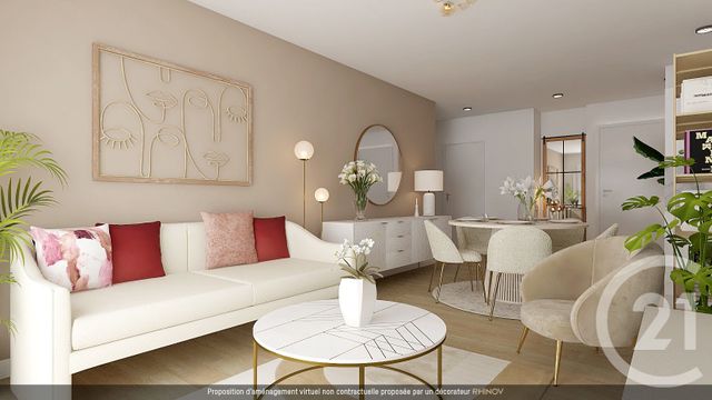 Appartement T3 à vendre - 2 pièces - 57.25 m2 - PARIS - 75015 - ILE-DE-FRANCE - Century 21 Montparnasse Pasteur