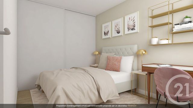 Appartement T3 à vendre - 3 pièces - 57.25 m2 - PARIS - 75015 - ILE-DE-FRANCE - Century 21 Montparnasse Pasteur