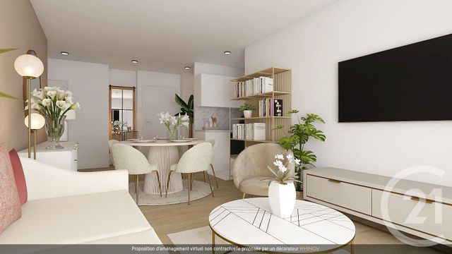 Appartement T3 à vendre - 3 pièces - 57.25 m2 - PARIS - 75015 - ILE-DE-FRANCE - Century 21 Montparnasse Pasteur