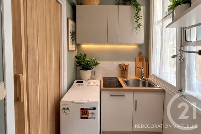 Appartement F1 à vendre - 1 pièce - 15.85 m2 - PARIS - 75015 - ILE-DE-FRANCE - Century 21 Montparnasse Pasteur