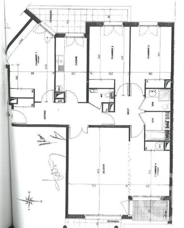 Appartement F5 à vendre - 5 pièces - 107.07 m2 - ISSY LES MOULINEAUX - 92 - ILE-DE-FRANCE - Century 21 Montparnasse Pasteur