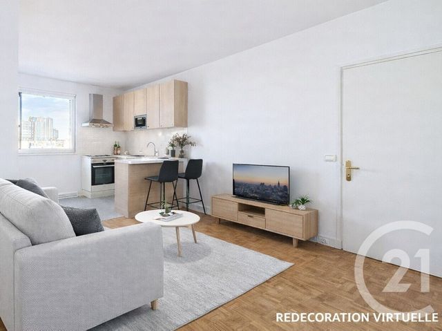 Appartement F3 à vendre - 3 pièces - 49.62 m2 - PARIS - 75015 - ILE-DE-FRANCE - Century 21 Montparnasse Pasteur