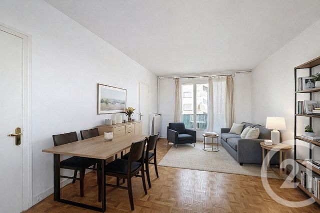 Appartement F3 à vendre - 3 pièces - 49.62 m2 - PARIS - 75015 - ILE-DE-FRANCE - Century 21 Montparnasse Pasteur