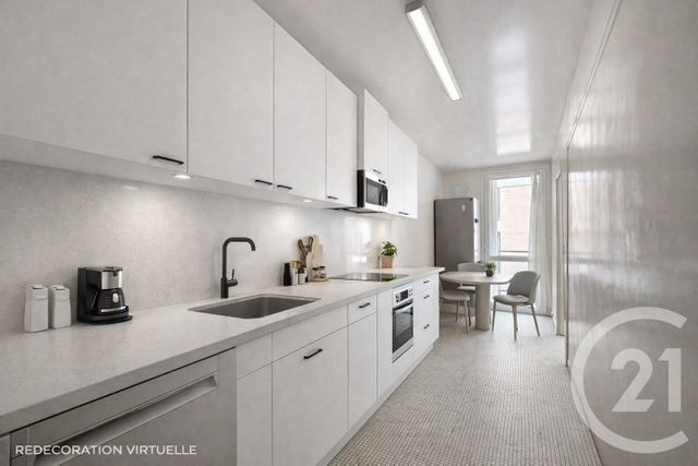 Appartement F4 à vendre - 4 pièces - 92.45 m2 - PARIS - 75015 - ILE-DE-FRANCE - Century 21 Montparnasse Pasteur