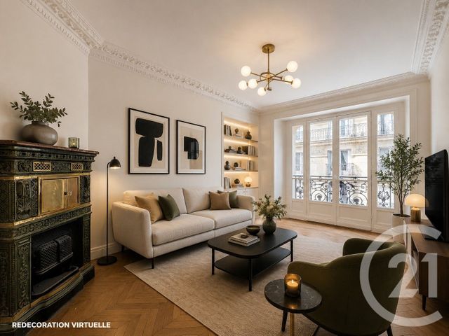Appartement F4 à vendre - 4 pièces - 83.2 m2 - PARIS - 75015 - ILE-DE-FRANCE - Century 21 Montparnasse Pasteur