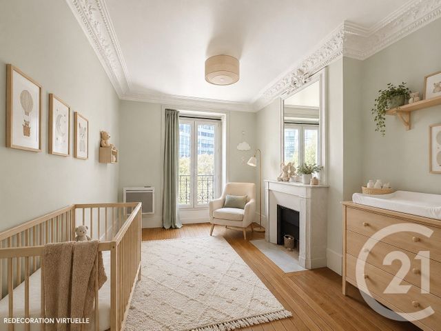 Appartement F3 à vendre - 3 pièces - 49.89 m2 - PARIS - 75015 - ILE-DE-FRANCE - Century 21 Montparnasse Pasteur