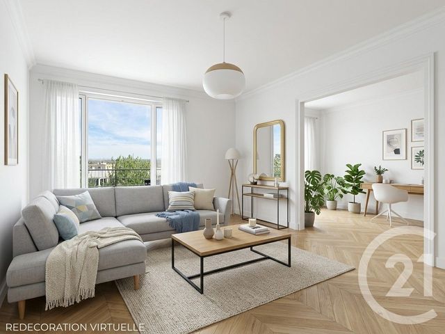 Appartement T3 à vendre - 3 pièces - 62.03 m2 - SURESNES - 92 - ILE-DE-FRANCE - Century 21 Montparnasse Pasteur
